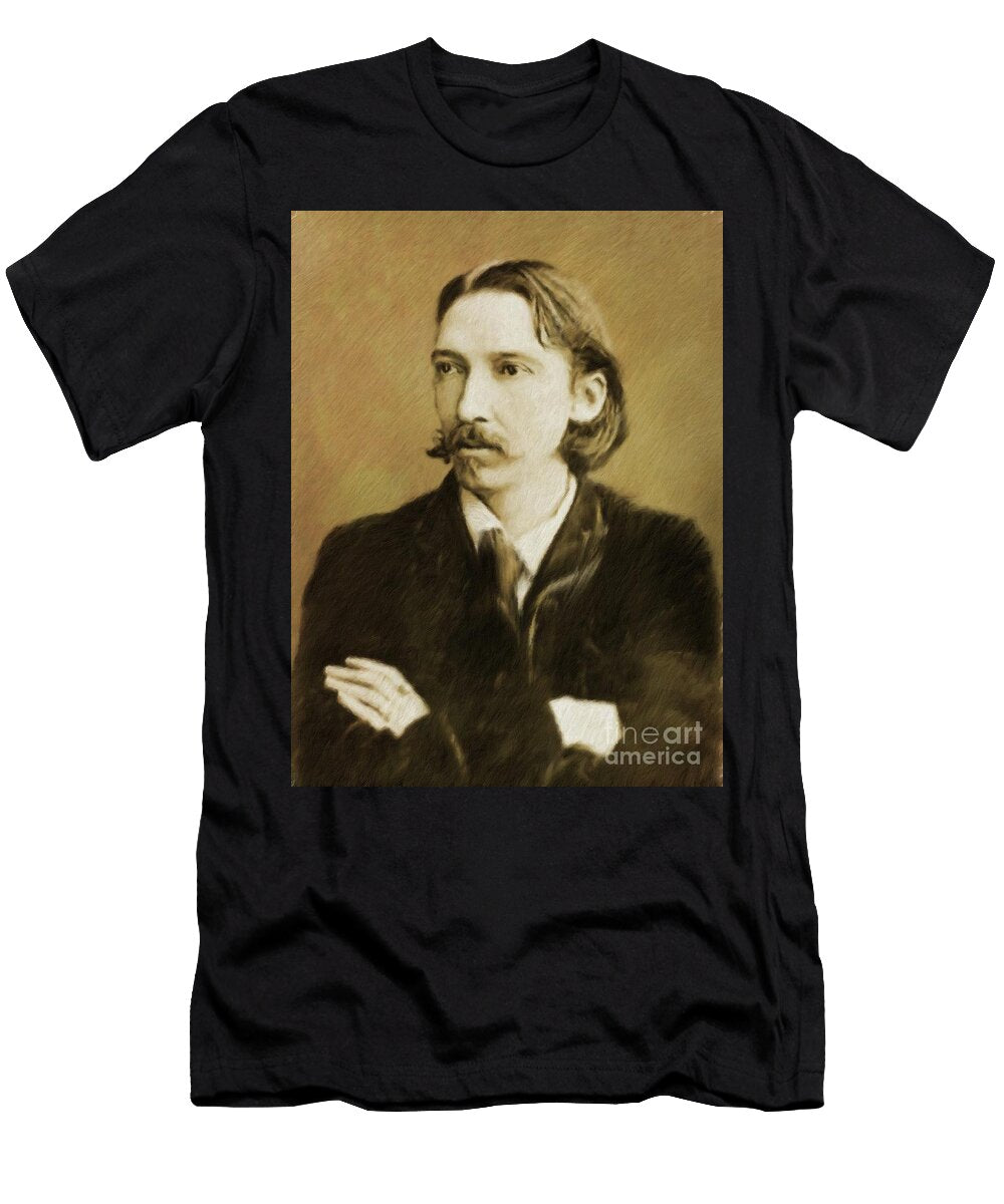 1 Robert Louis Stevenson Literary Legend Mary Bassett T-Shirt