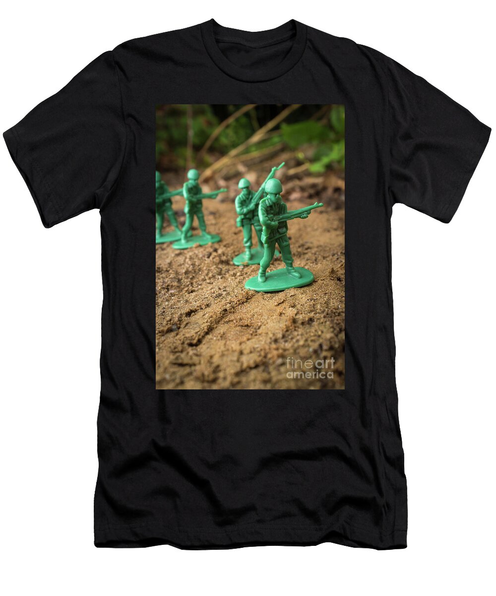 6 Toy Soldiers War Ezume Images T-Shirt