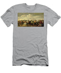A Cavalry Skirmish in a Landscape Palamedes Palamedesz T-Shirt