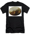 A Cavalry Skirmish with a Fallen Soldier 1637 Palamedes Palamedesz T-Shirt