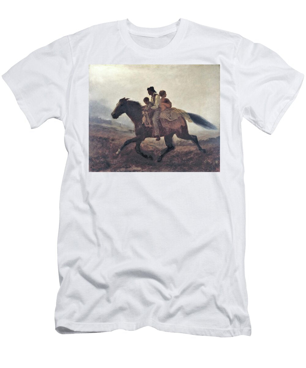 A Ride for Libertythe Fugitive Slaves Digital Remastered Edition Eastman Johnson T-Shirt