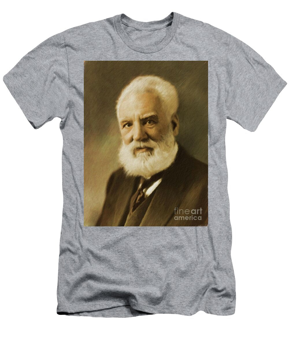 Alexander Graham Bell Inventor Mary Bassett T-Shirt