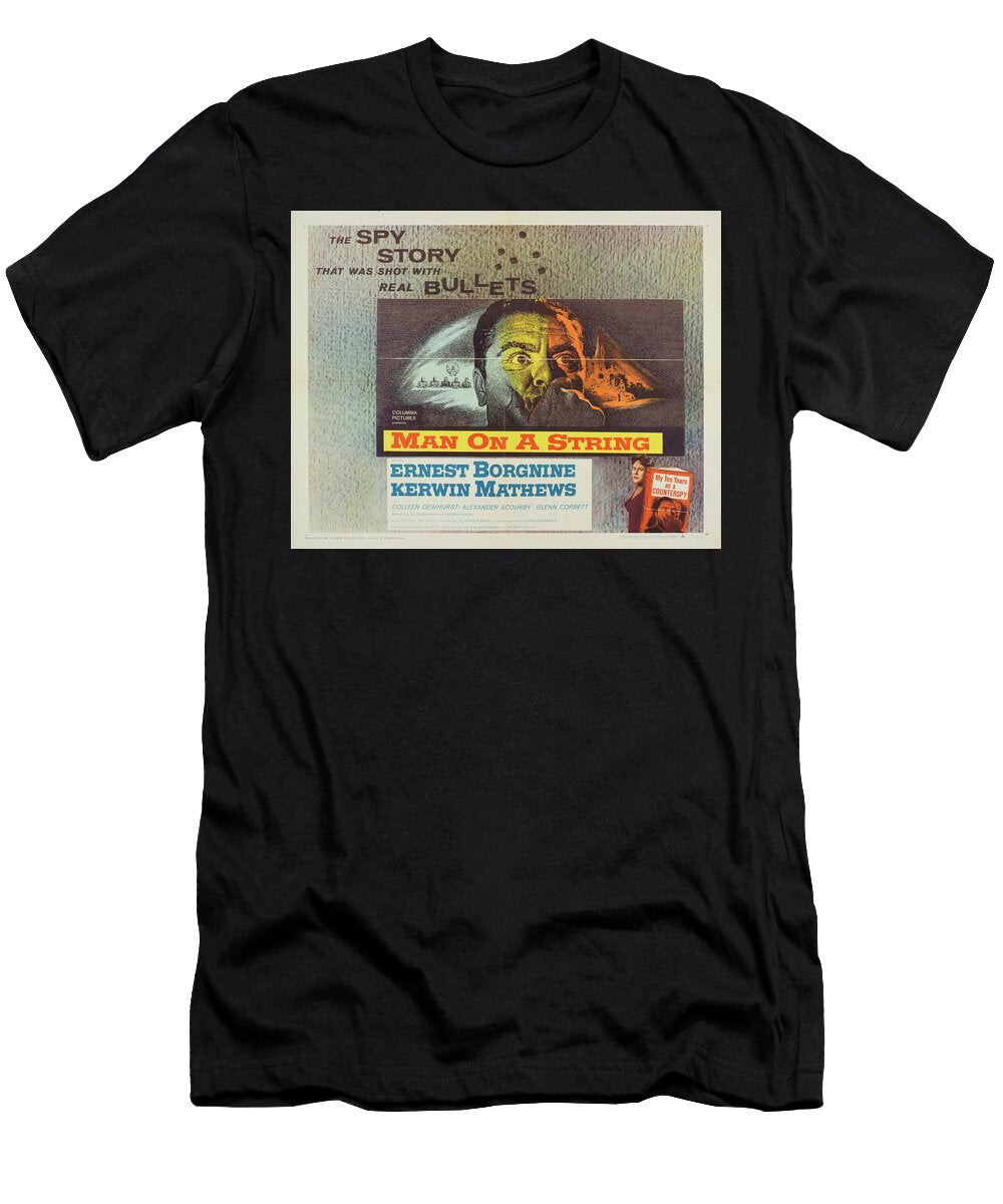 Classic Movie Poster Man on a String Esoterica Art Agency T-Shirt