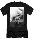 Colonel Theodore Roosevelt Outside Tent 1898 War Is Hell Store T-Shirt