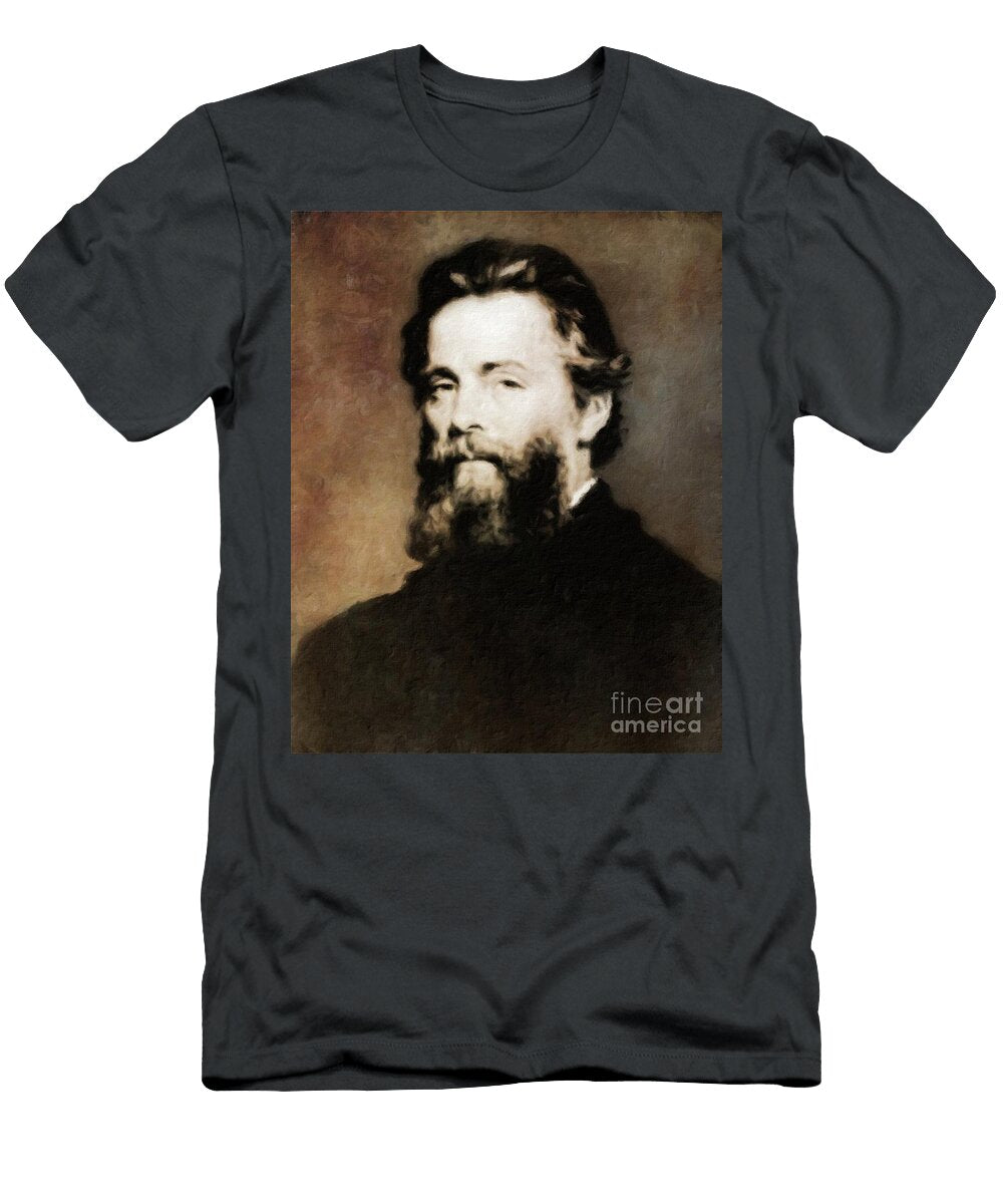Herman Melville Literary Legend By Mary Bassett Mary Bassett T-Shirt