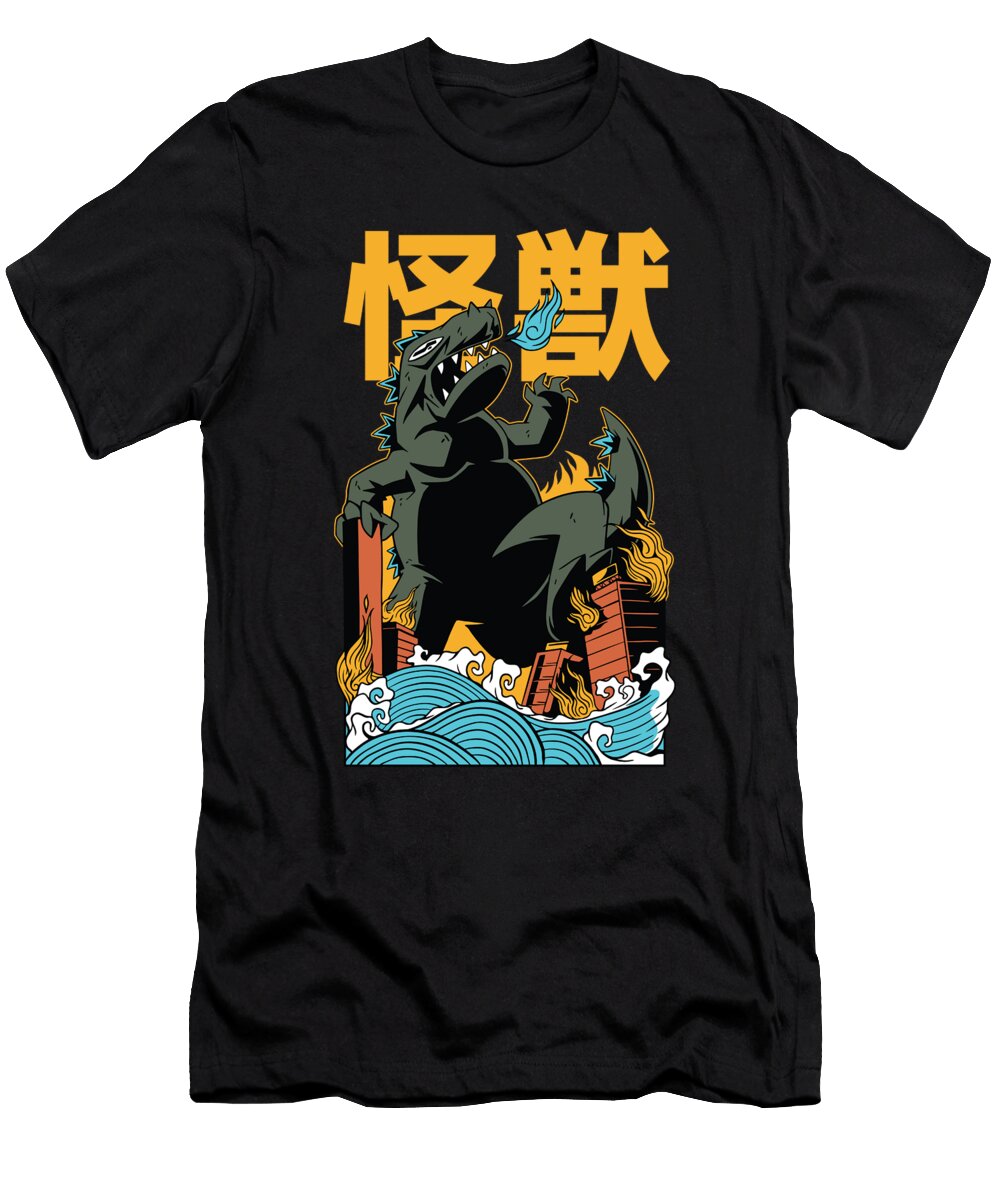 Japanese Monster Atack Me T-Shirt