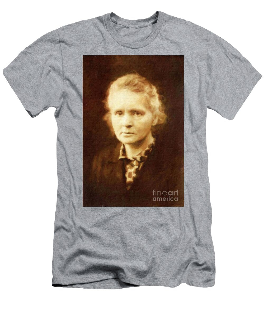 Marie Curie By Mary Bassett Mary Bassett T-Shirt