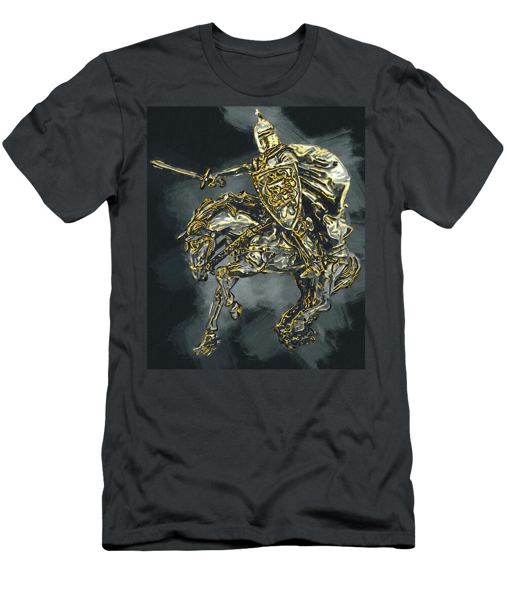 Medieval Knight 10 Am Fineartprints T-Shirt