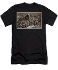 Night Attack on a Boer Convoy By Mounted Infantry Under Colonel Williams After a Drawing By a British Officer John Charlton T-Shirt