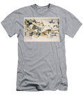 Retreat of Major Marcus Renos Command Ink on Paper Amos Bad Heart Buffalo T-Shirt