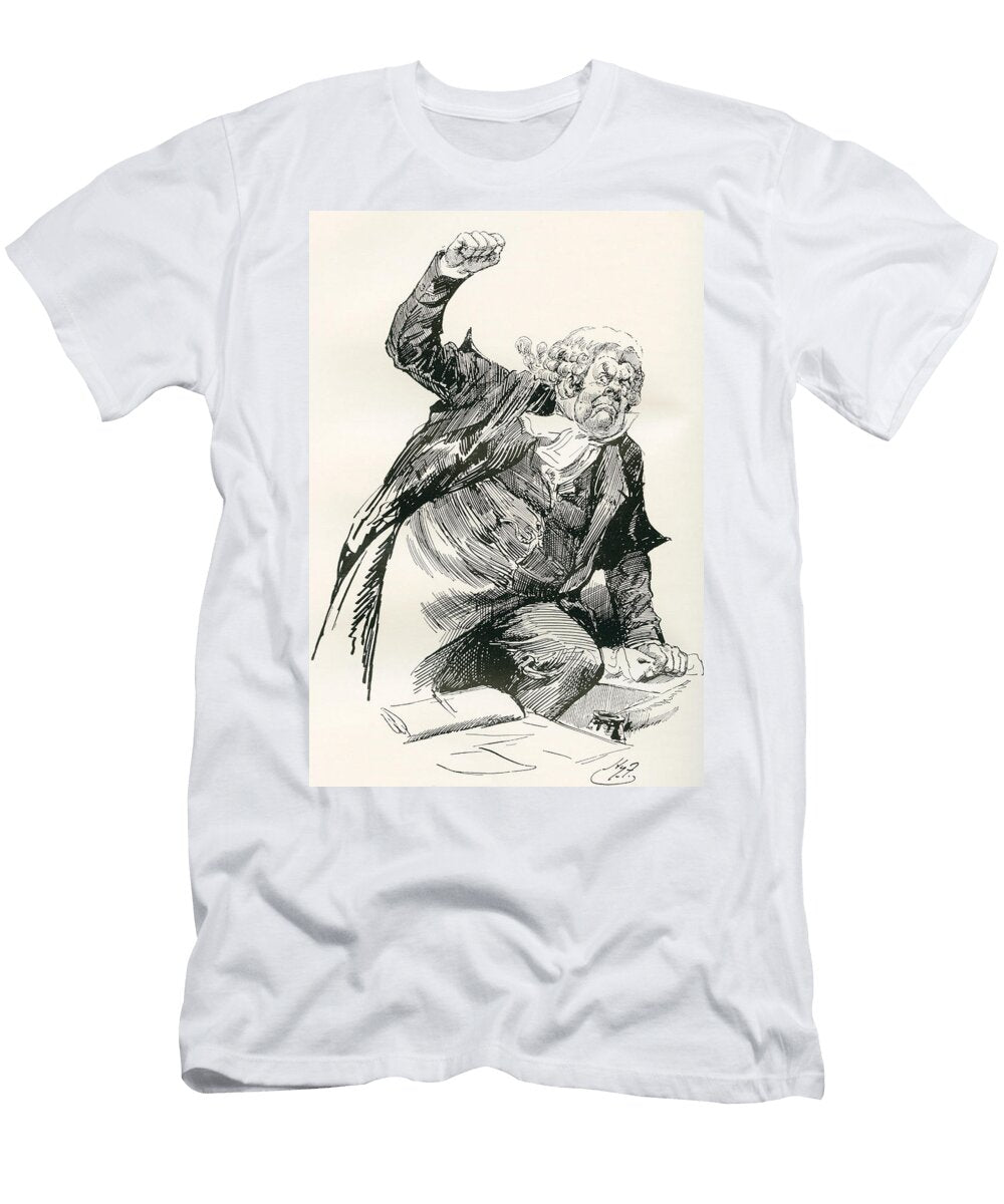 Sergeant Buzfuz Illustration By Harry Ken Welsh T-Shirt