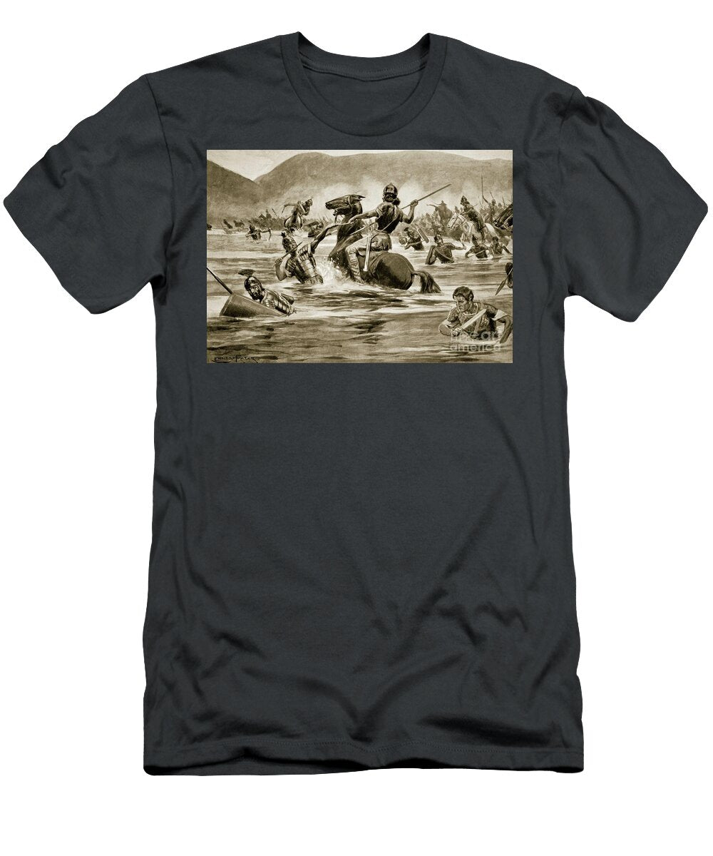 The Battle of Lake Trasimenus 217 Bc Ernest Prater T-Shirt